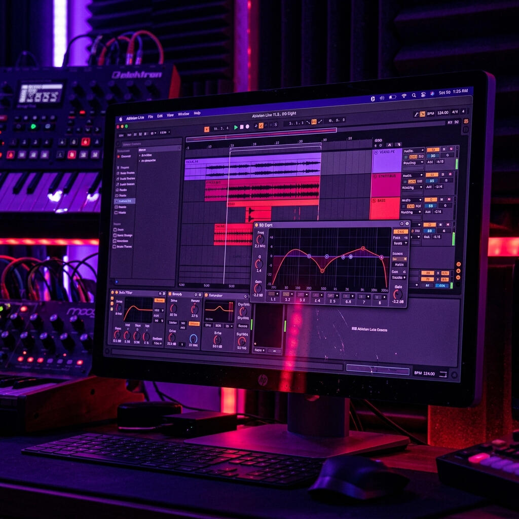 Аранжимент и еквалайзер в Ableton Live